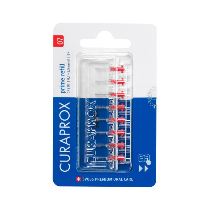 Cps 07 Prime Refill Curaprox 8 Pezzi