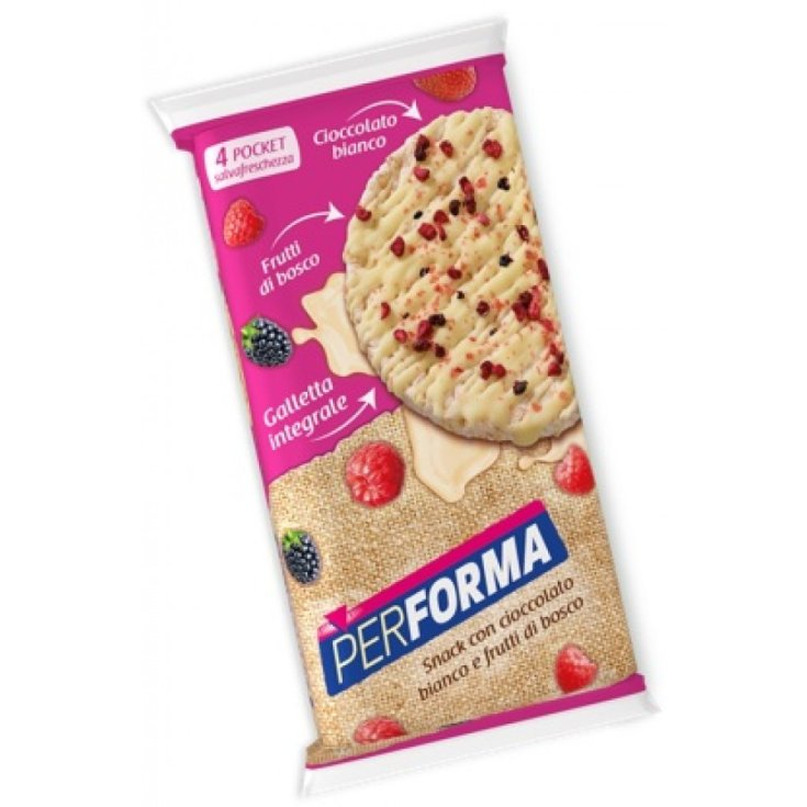 Gallette con Cioccolato Bianco e Frutti di Bosco Performa 4 Pocket