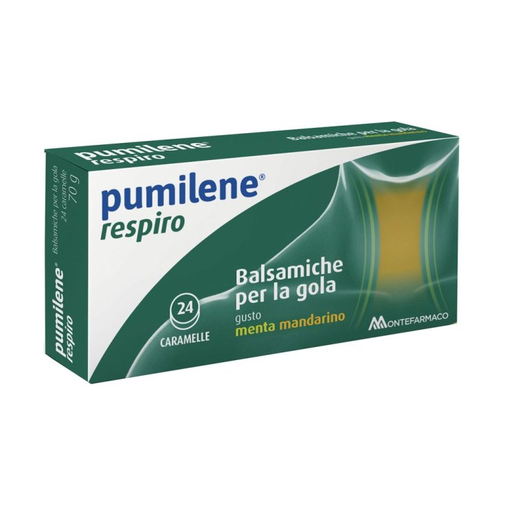 Pumilene Respiro Montefarmaco 24 Caramelle