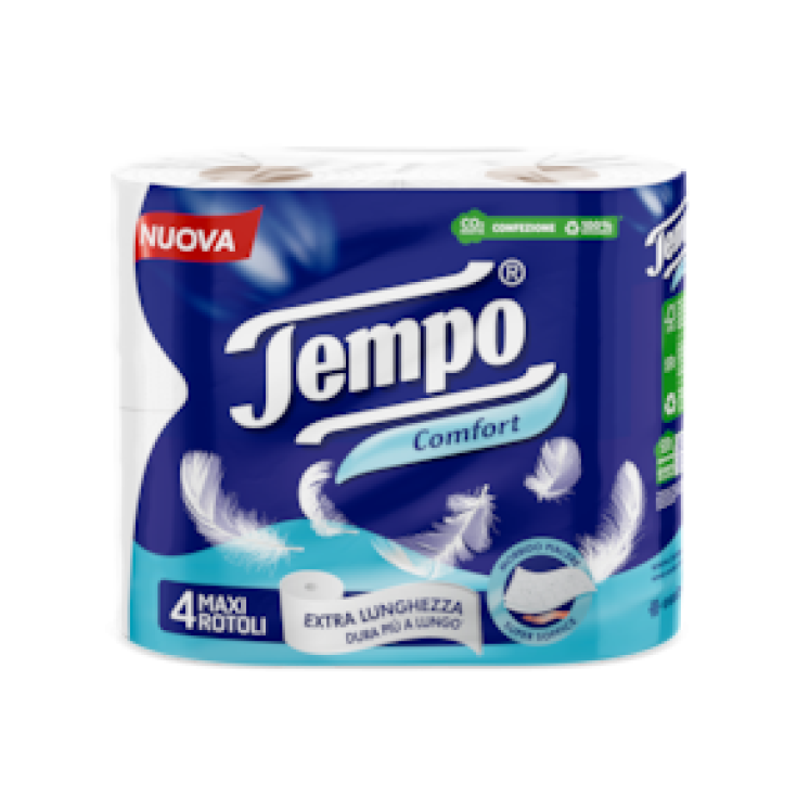 Comfort Carta Igienica Tempo 4 Maxi Rotoli