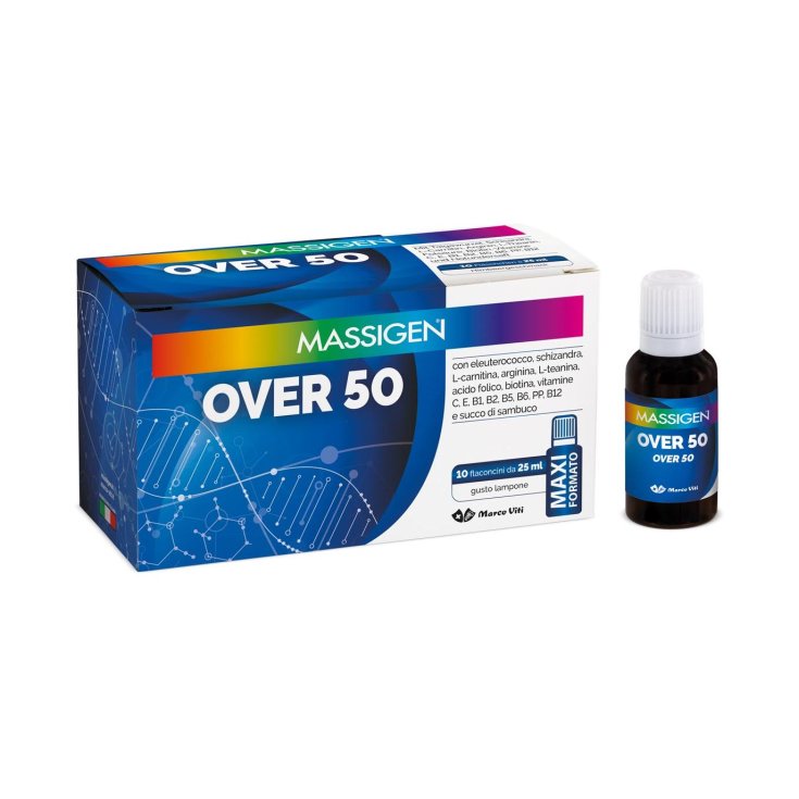 Massigen Over 50 Lampone 10x25ml Massigen Over 50 Lampone 10x25ml