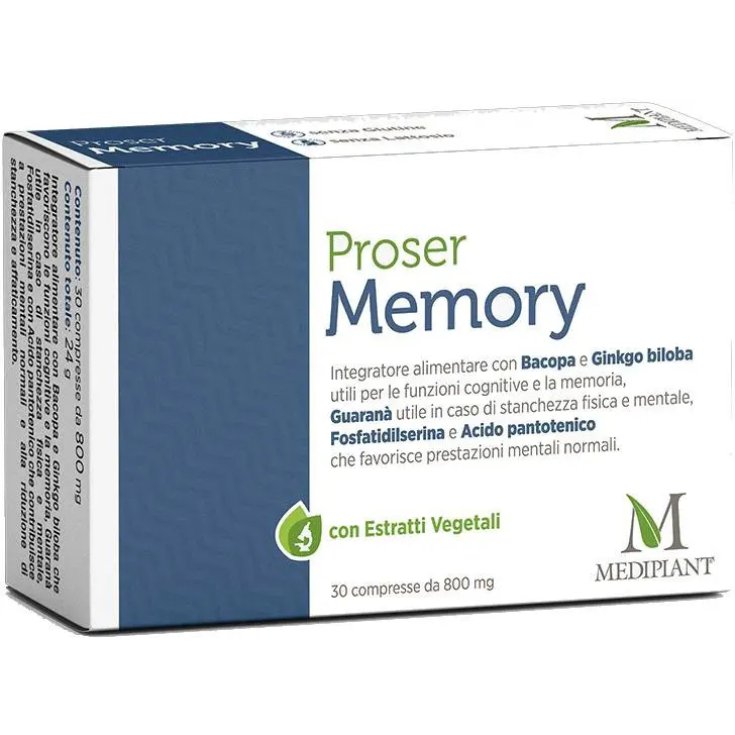 Proser Memory Mediplant 30 compresse