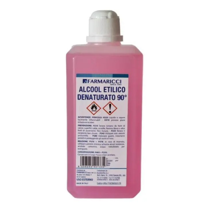 Alcool Etilico Denaturato 90&deg; Farmaricci 500ml