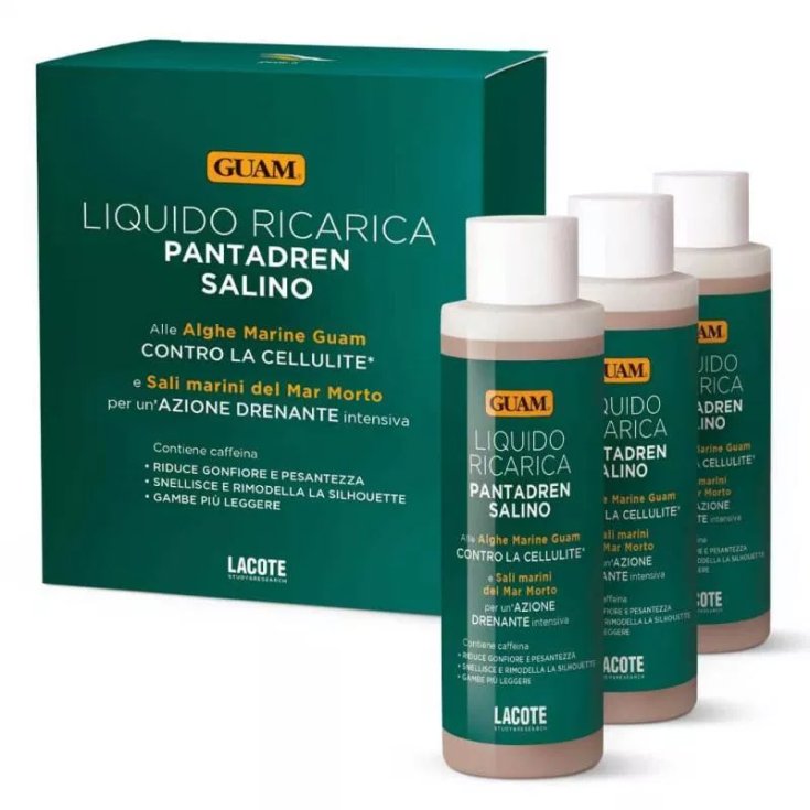 GUAM&reg; PANTADREN SALINO&nbsp;LIQUIDO RICARICA 3x100ML