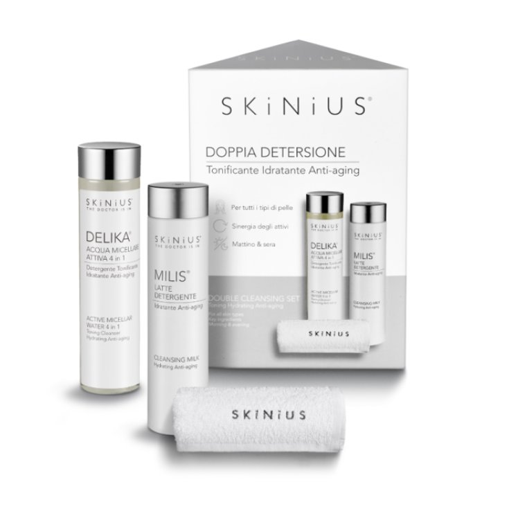 COFANETTO DOPPIA DETERSIONE ANTI-AGING SKINIUS&reg;