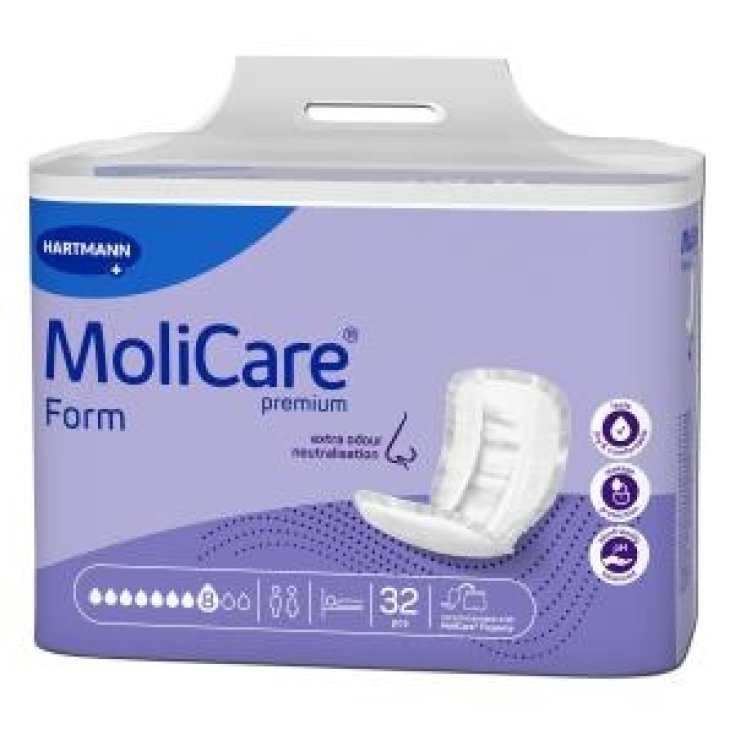 MOLICARE&reg; PREMIUM FORM 8 GOCCE HARTMANN 32 Pezzi