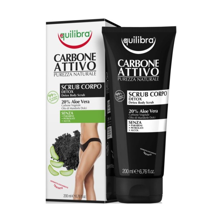 Carbone Attivo Scrub Corpo Equilibra&reg; 200ml