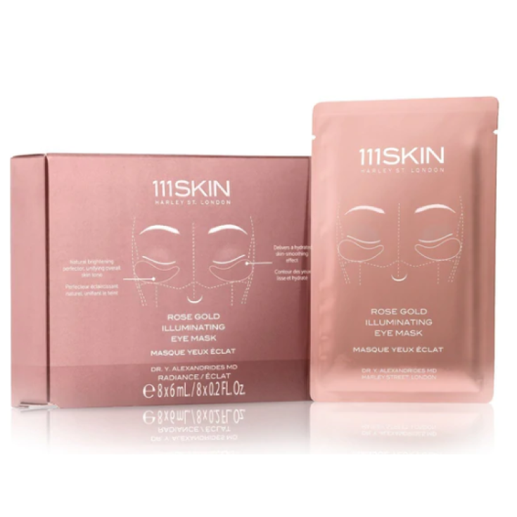 Illuminating Eye Mask Rose Gold 111Skin 8x6ml