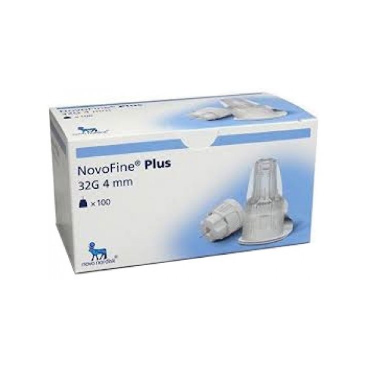 NOVOFINE&reg; PLUS G32 4MM NOVO NORDISK 100 Pezzi