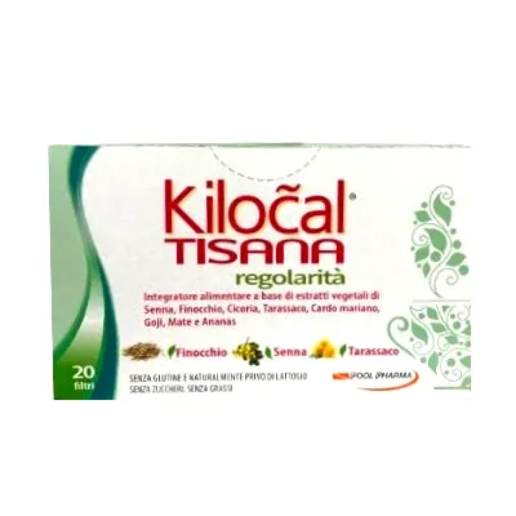 Kilocal Tisana Regolarit&agrave; Pool Pharma 20 Filtri