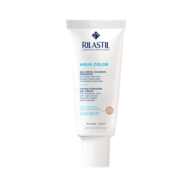 Aqua Color Gel-Crema Colorata Medium Rilastil 40ml