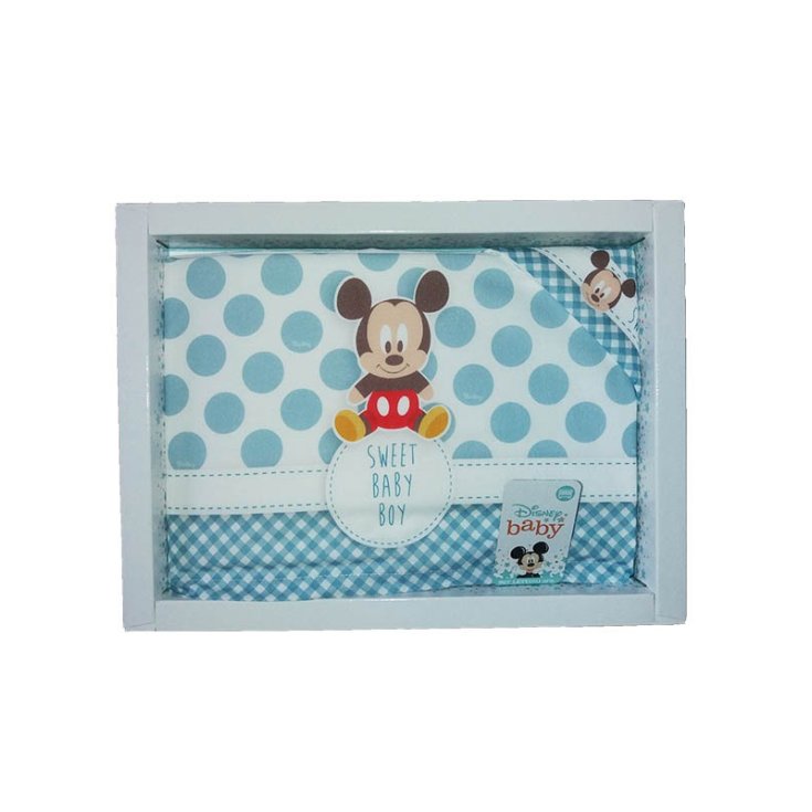 Completo 3pz lettino culla Disney Mickey