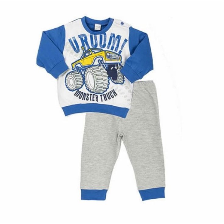Pigiama Manica E Pantalone Lungo Per Neonato Ellepi 1 Set