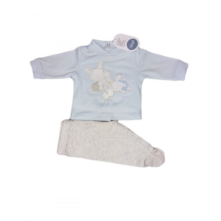 Ellepi Completo Cotone Bimbo BabyDistrbution 2 Pezzi