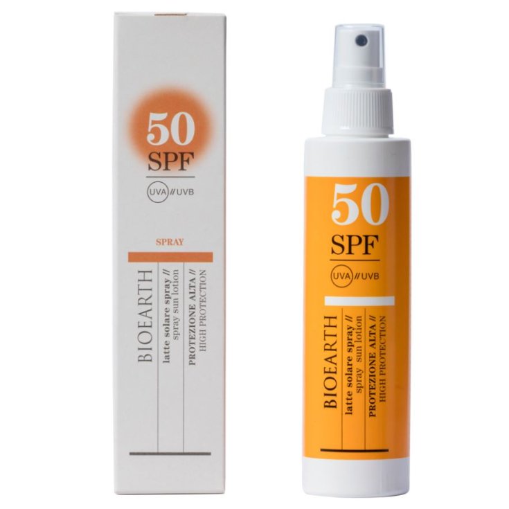 Latte Solare Spray SPF50&nbsp;Bioearth Sun 150ml