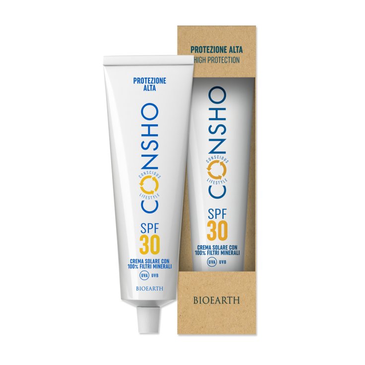 Consho Sun Spf30 Filtri Minerali Bioearth 100ml