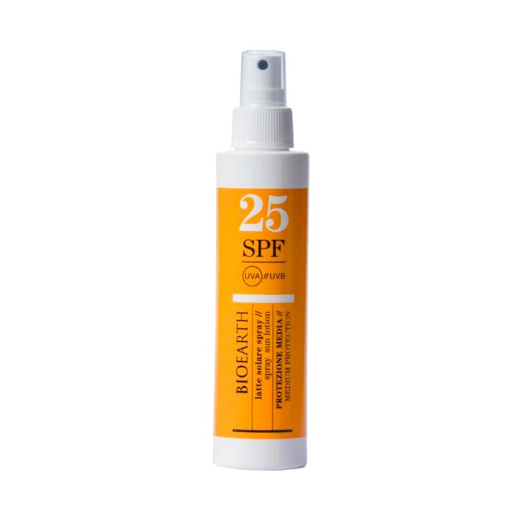 Latte Solare Spray SPF25 Bioearth 150ml