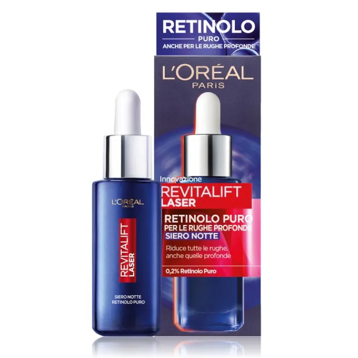 Revitalift Siero Notte Retinolo Puro L'OREAL 30ml Revitalift Siero Notte Retinolo Puro L'OREAL 30ml