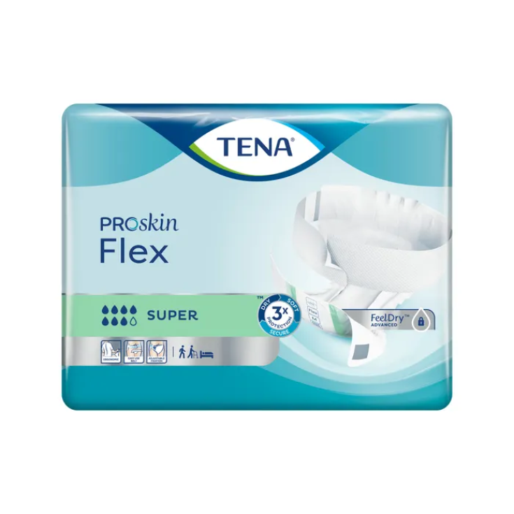 Pannolone Proskin Flex Super Tena Taglia L 30 Pezzi