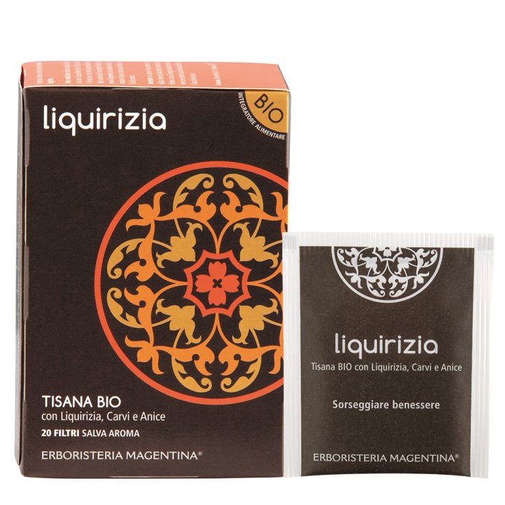 Liquirizia Tisana BIO Erboristeria Megentina 20 Filtri