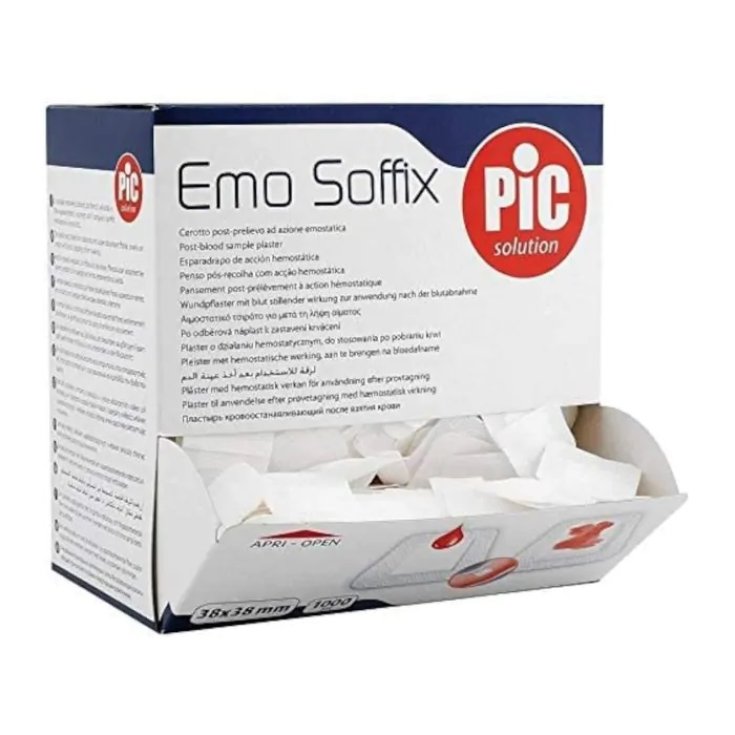 Emo Soffix Cerotto Post Prelievo 38x38mm PIC 1000 Pezzi