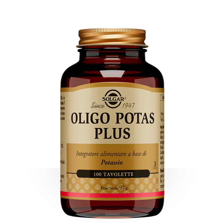 Oligo Potas Plus Solgar 100 Tavolette