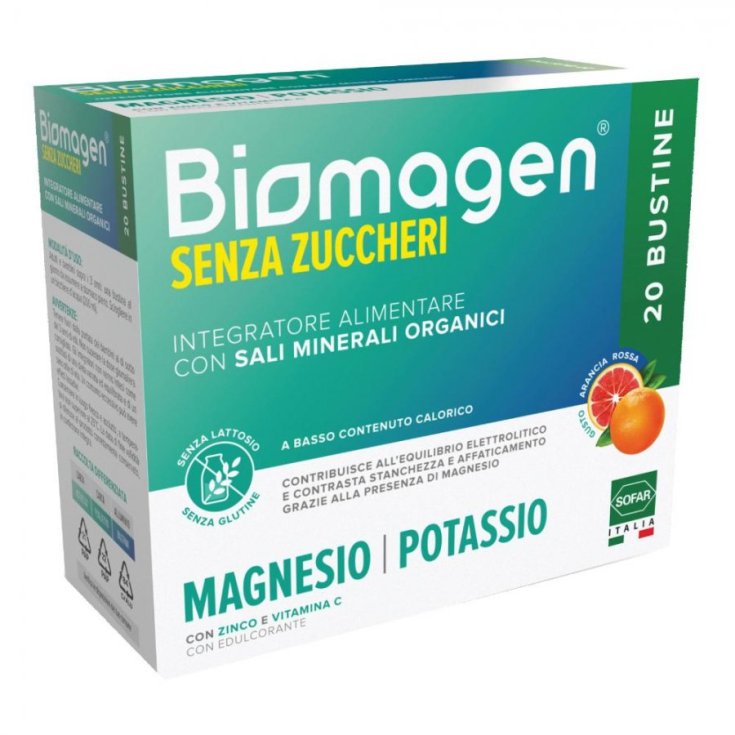 Biomagen Senza Zuccheri Sofar 20 Bustine