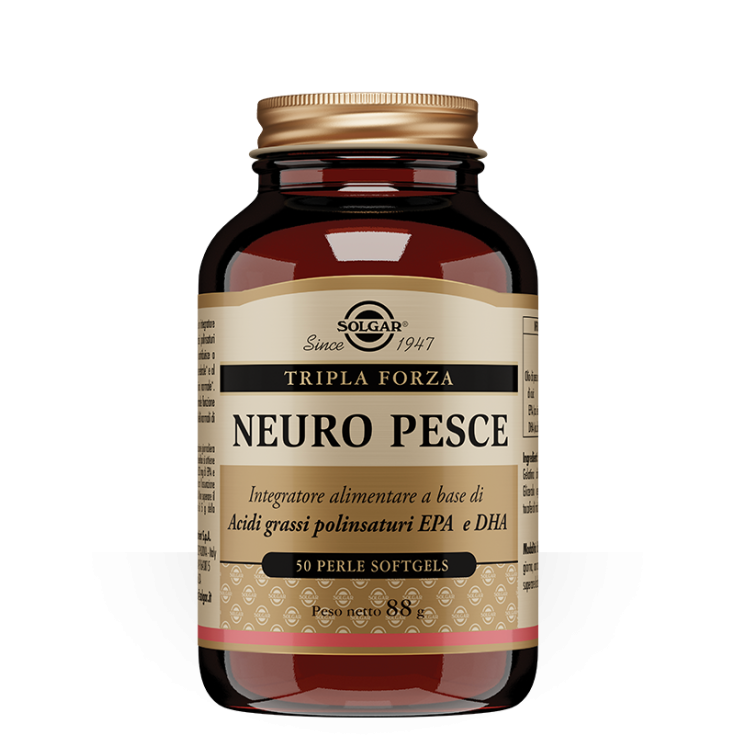 Neuro Pesce Tripla Forza Solgar 50 Perle Softgels
