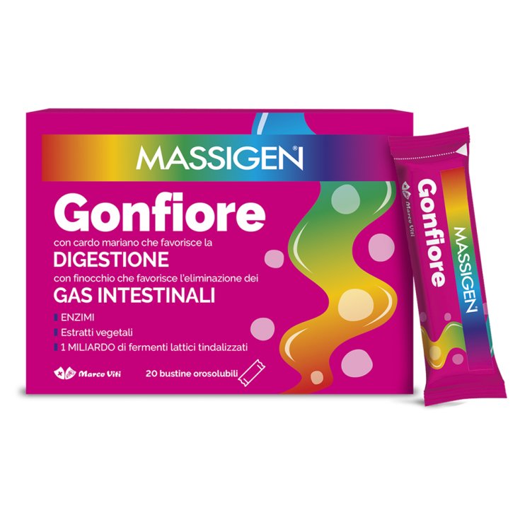 Gonfiore Massigen 20 Bustine Orosolubili