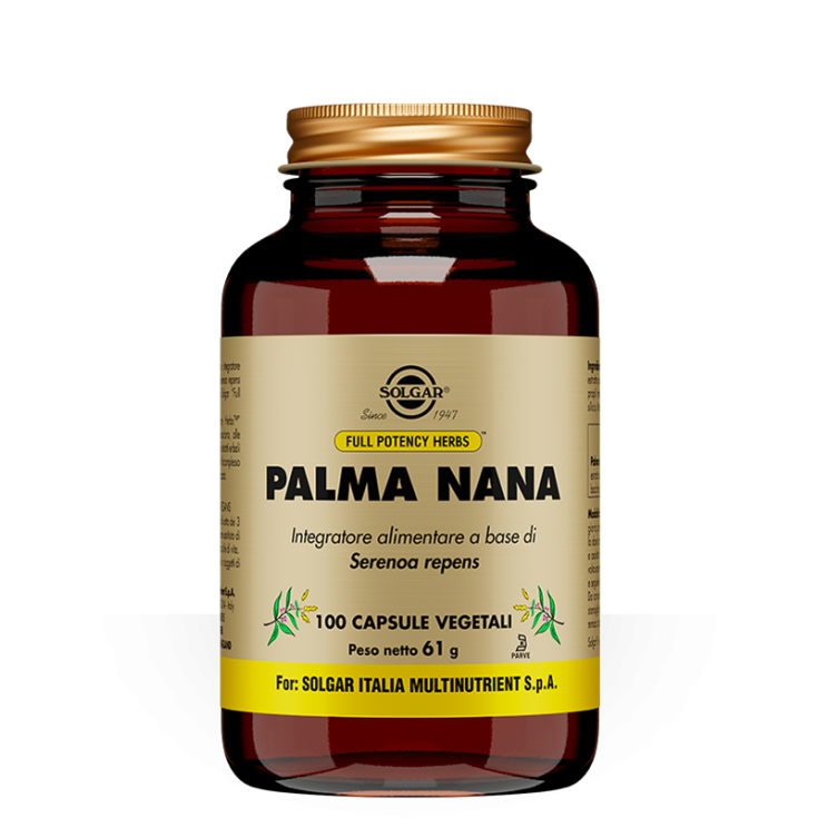 Palma Nana Solgar 100 Capsule Vegetali