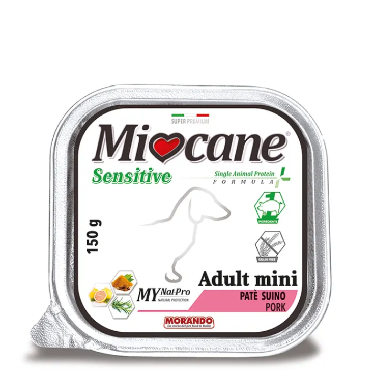 Adult Sensitive&nbsp;Pat&egrave; Suino MioCane Morando 150g
