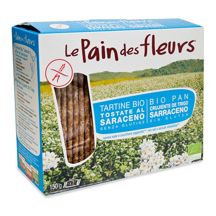 Pain des Fleurs&reg; &ndash; Tartine tostate al grano saraceno senza sale 150g
