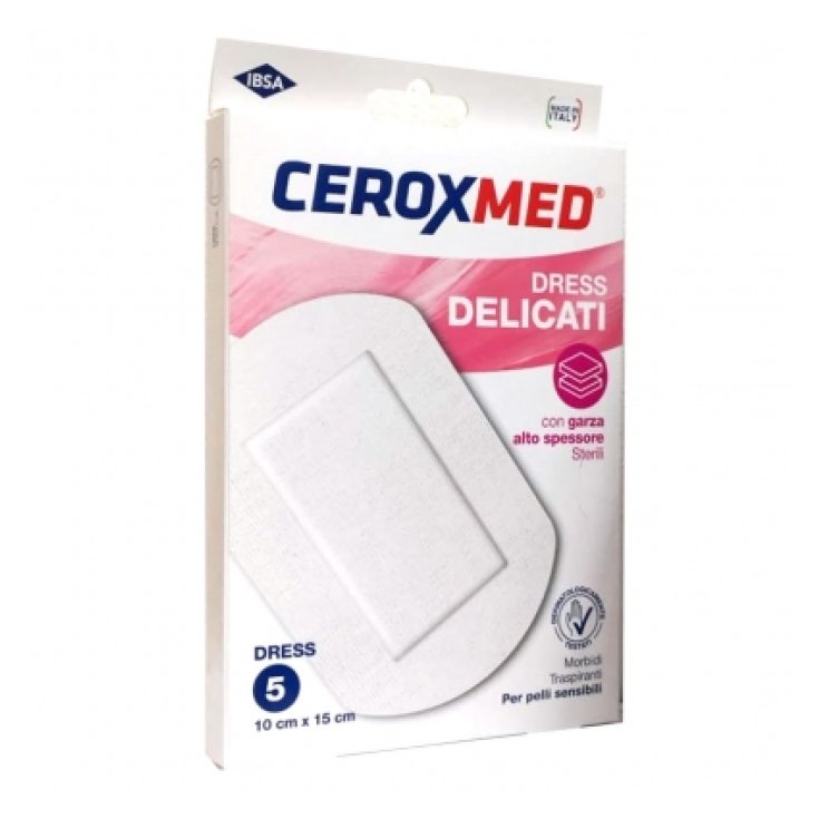 Dress Delicati CeroxMed 10x15cm 5 Cerotti