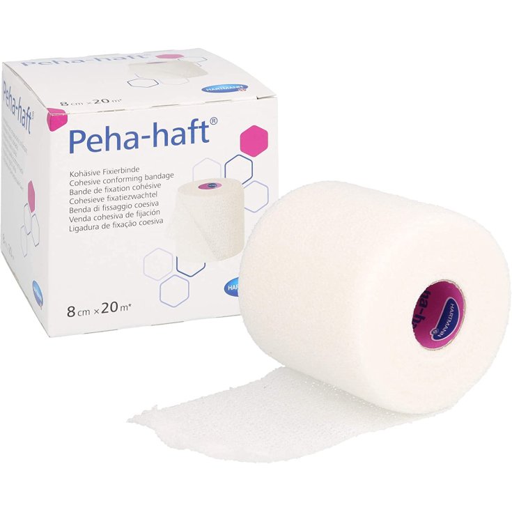Benda Peha-Haft&reg; 8cmx20m HARTMANN MUTUABILE