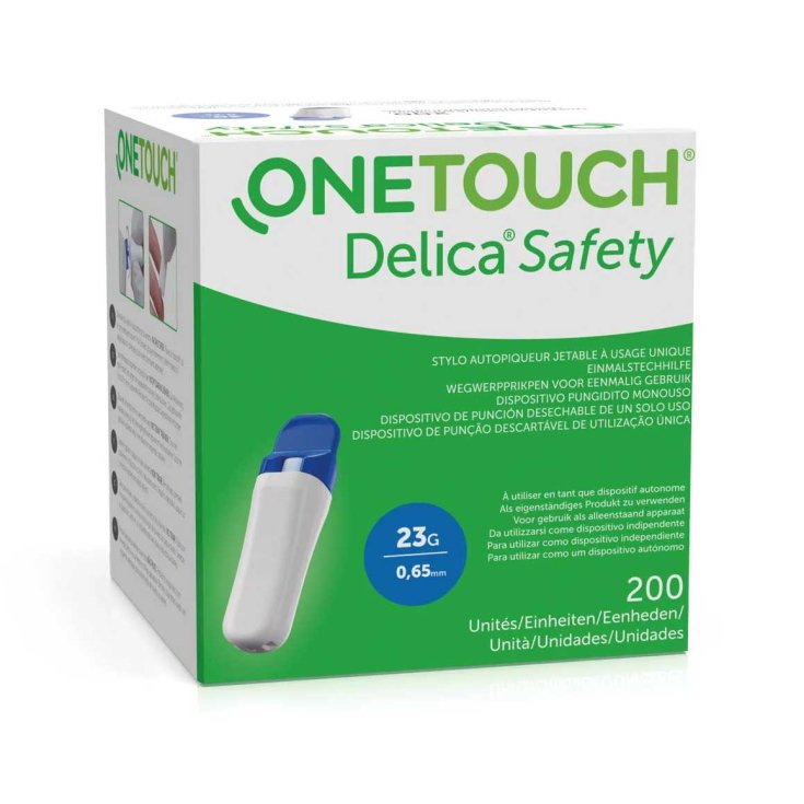 OneTouch&reg; Delica&reg; Safety + 200 Lancette G23