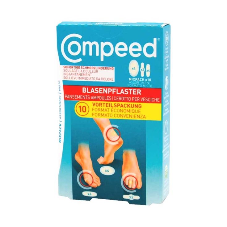 Cerotto per Vesciche Misto&nbsp;Compeed&reg; 10 Pezzi
