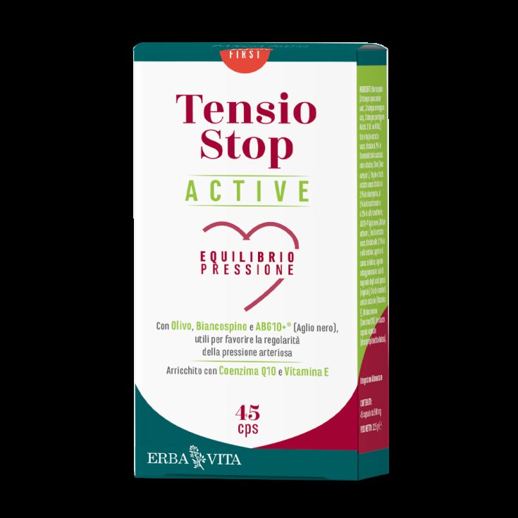 Tensio Stop Active&nbsp;Erba Vita 45 Capsule