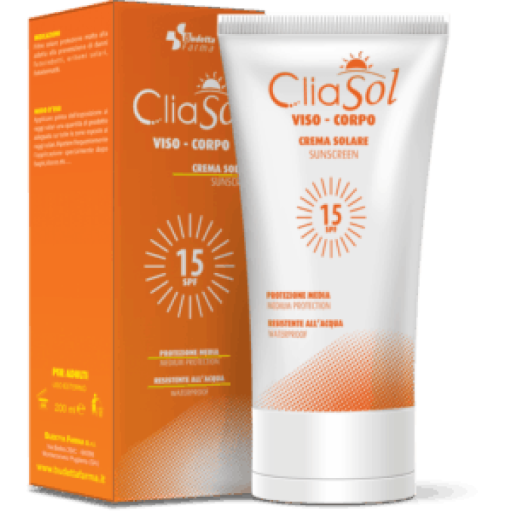 Crema Solare SPF15 Clia Sol 200ml