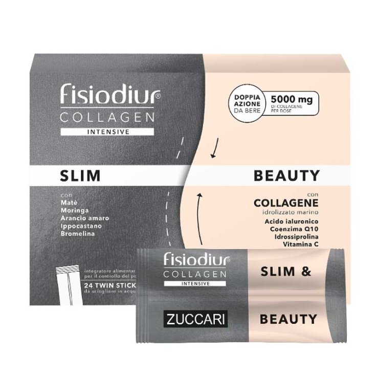 Fisiodiur&reg; Collagen Intensive Slim & Beauty ZUCCARI 24 twin-stick da 8g