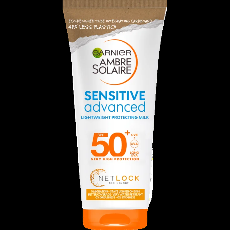 Ambre Solaire Advanced Sensitive&nbsp;SPF50+ Garnier 200ml