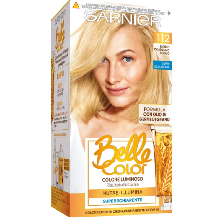 Belle Color Biondo Chiarissimo Dorato 112 Garnier 1 Kit