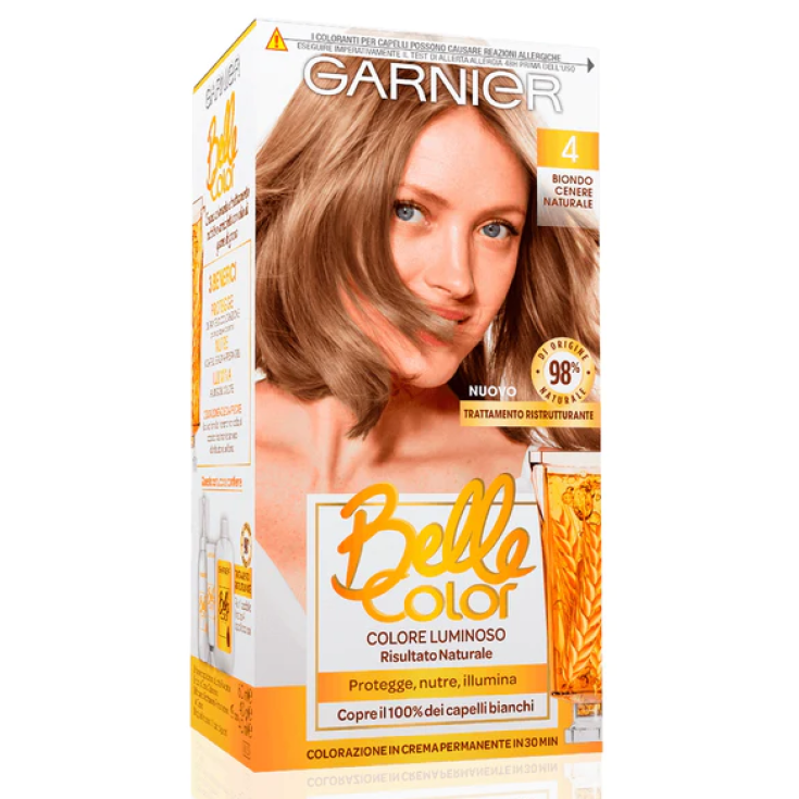 Belle Color Biondo Cenere Naturale 4 Garnier 1 Kit