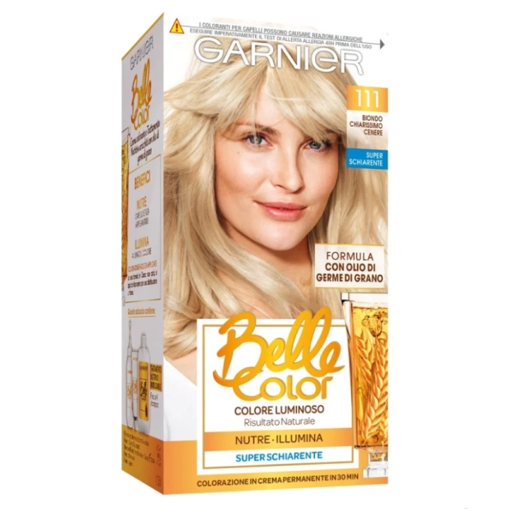 Belle Color Biondo Chiarissimo Cenere 111 Garnier 1 Kit