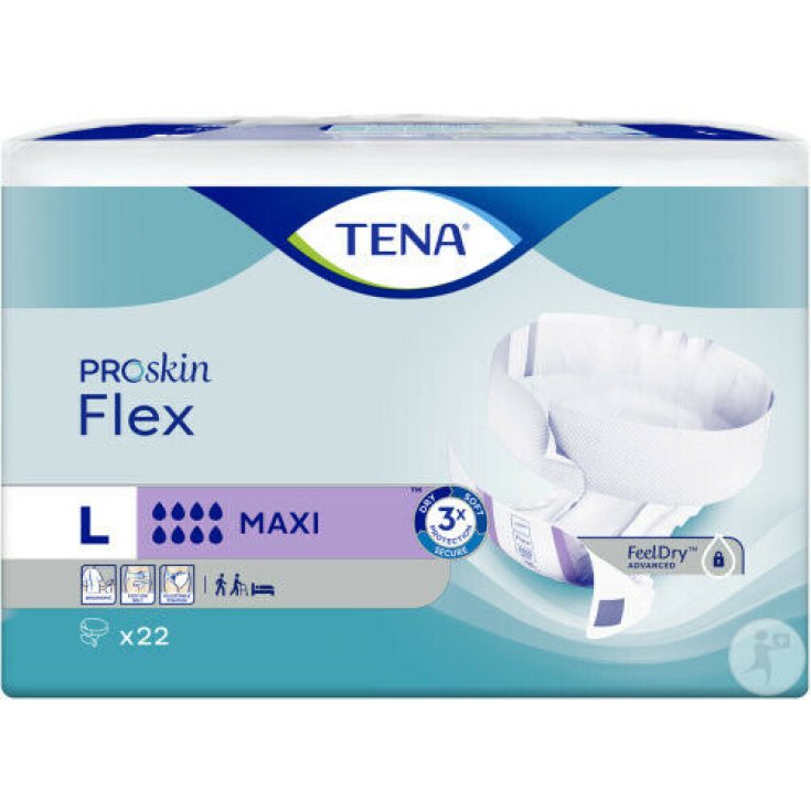 TENA&reg; FLEX MAXI L 22 Pezzi