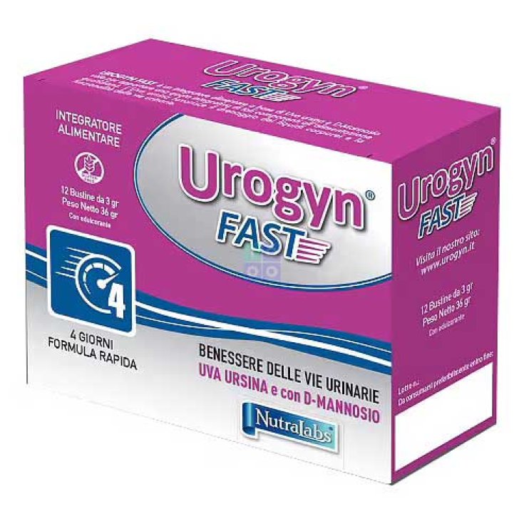 UROGYN&reg; FAST Nutralabs 12 Bustine
