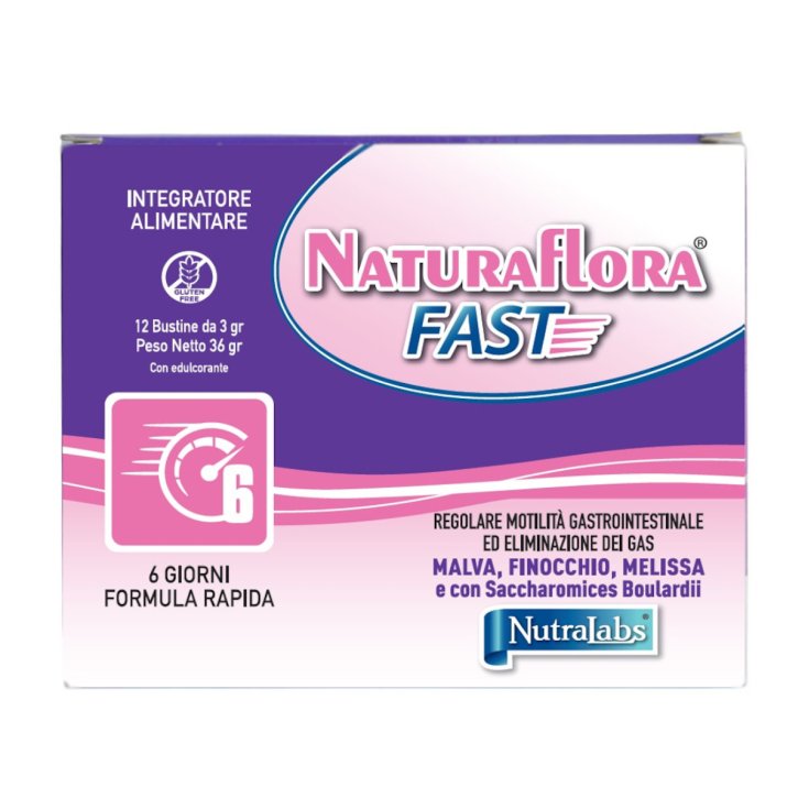 NATURAFLORA&reg; FAST NUTRALABS&reg; 12 Bustine