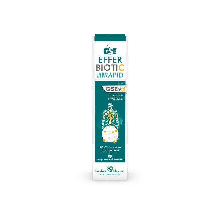 Effer BiotiC&nbsp;Rapid GSE 20 Compresse Effervescenti