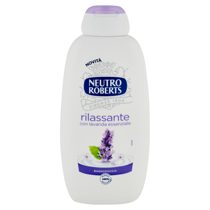 Bagnoschiuma Rilassante Con Lavanda Essenziale Neutro Roberts 600ml