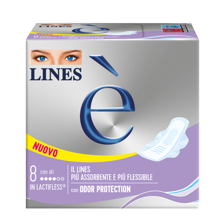 Assorbenti Lactifless con Ali Lines &egrave; 8 Pezzi