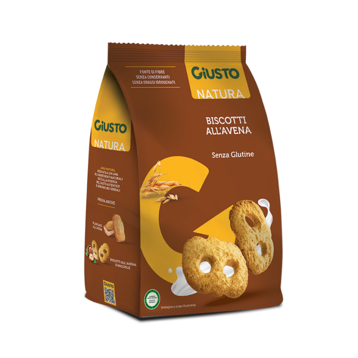 Bisotti all'Avena con Gocce di Cioccolato Natura Giusto 250g
